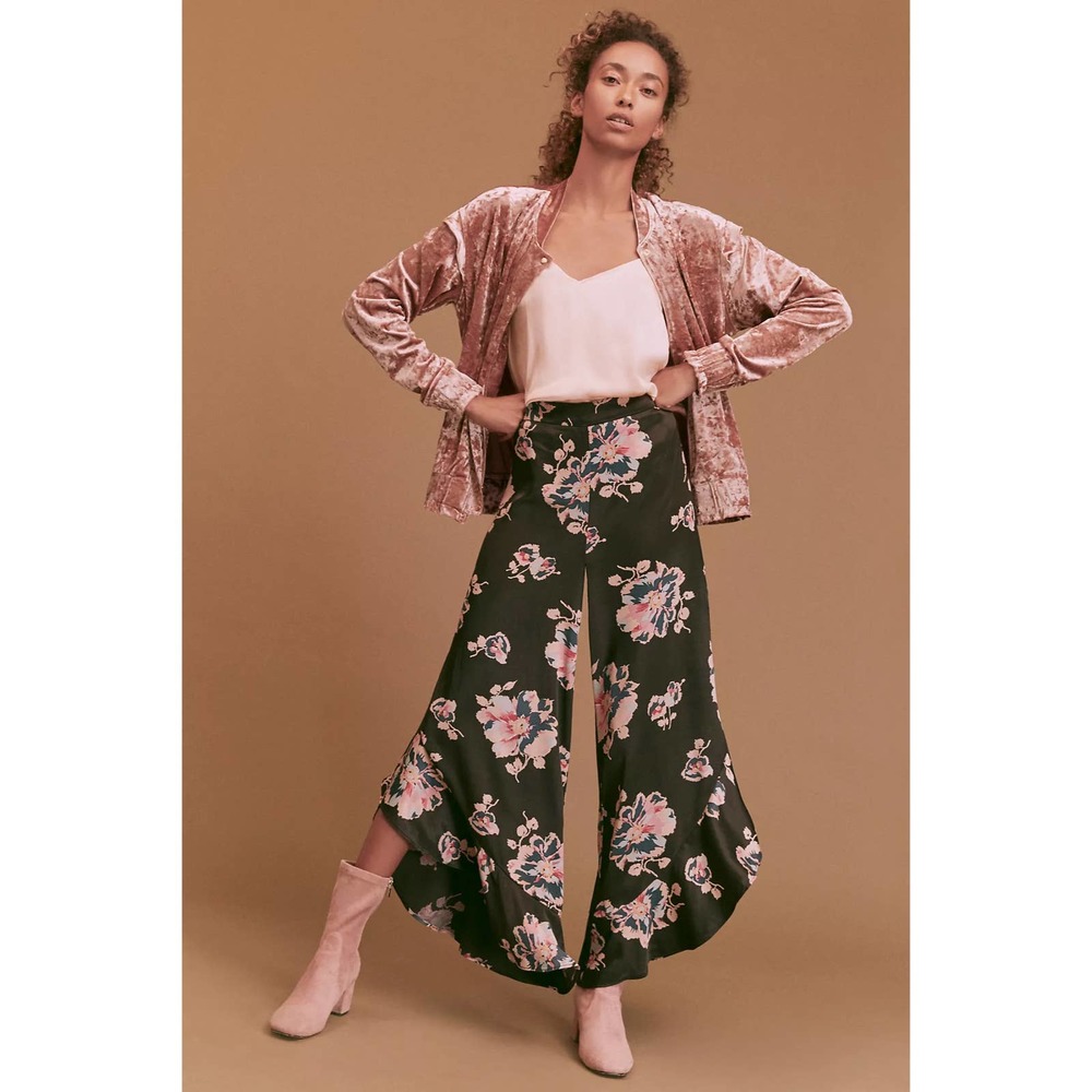 Sabina Musayev Blushed Velvet Bomber Jacket Size Medium Pink Ruffles Rose Gold